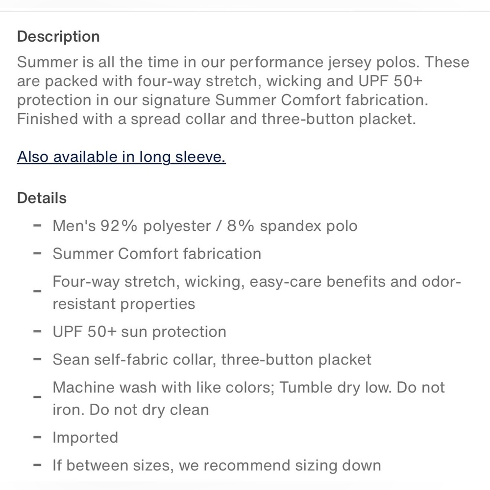 Peter Millar Sky Blue Solid Performance Jersey Po… - image 7